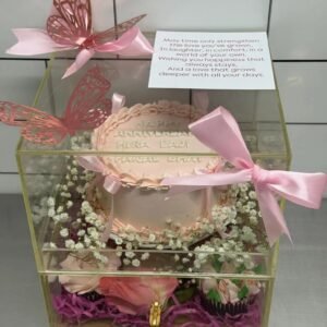 Birthday Éclat ✨ Acrylic Bento Cake Box with Dessert Drawer