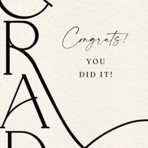 Graduation Card 4