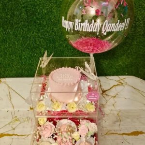 The Birthday Pâtisserie Box – Luxury Cake, Cupcakes & Macarons