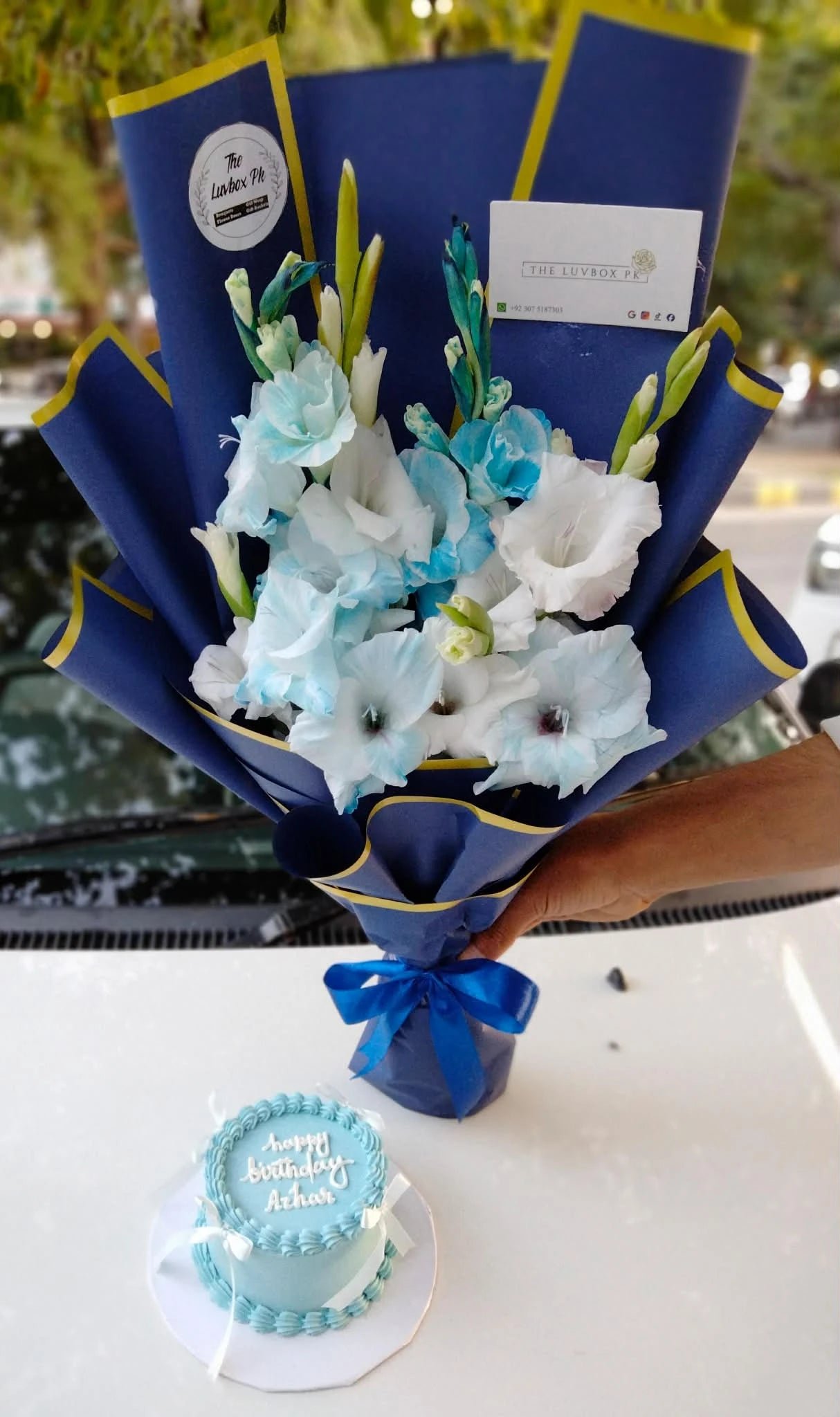 Blue Charm Celebration Combo for Him