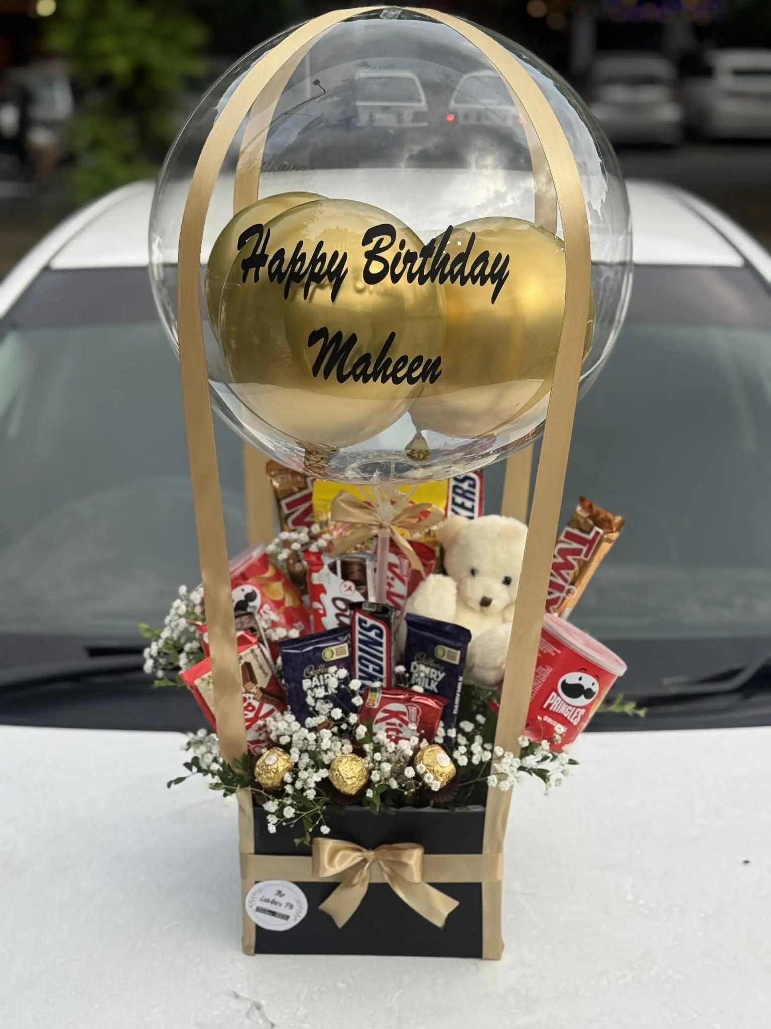 ChocoPop Party 🎉 Chocolate Balloon Box for Birthdays