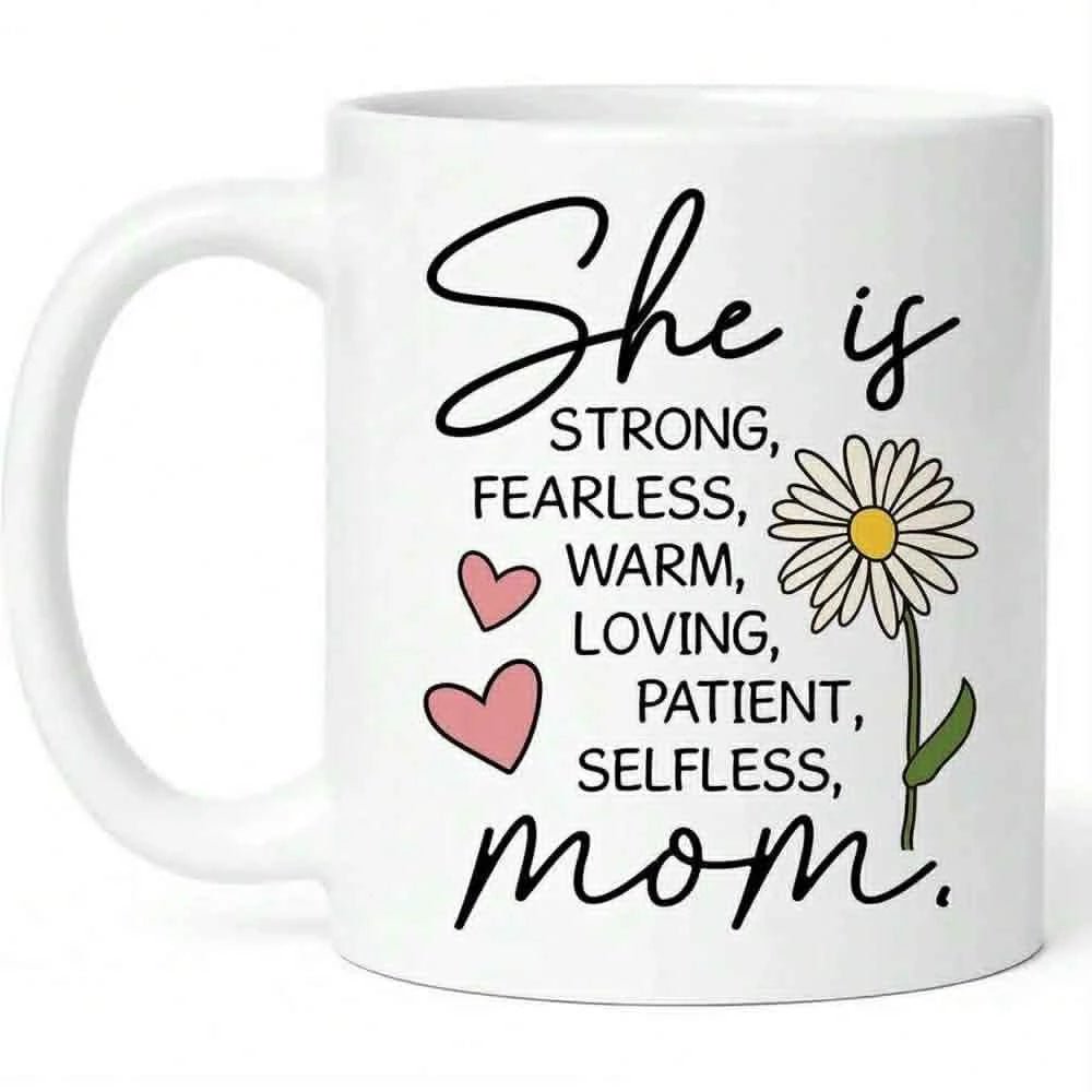 Mom’s Signature Cup – Customized Mother’s Day Mug (Elegant Edition)