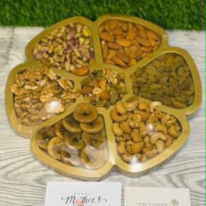 Golden Grace – Mother’s Day Premium Dry Fruit Tray (Luxury Gold Edition)