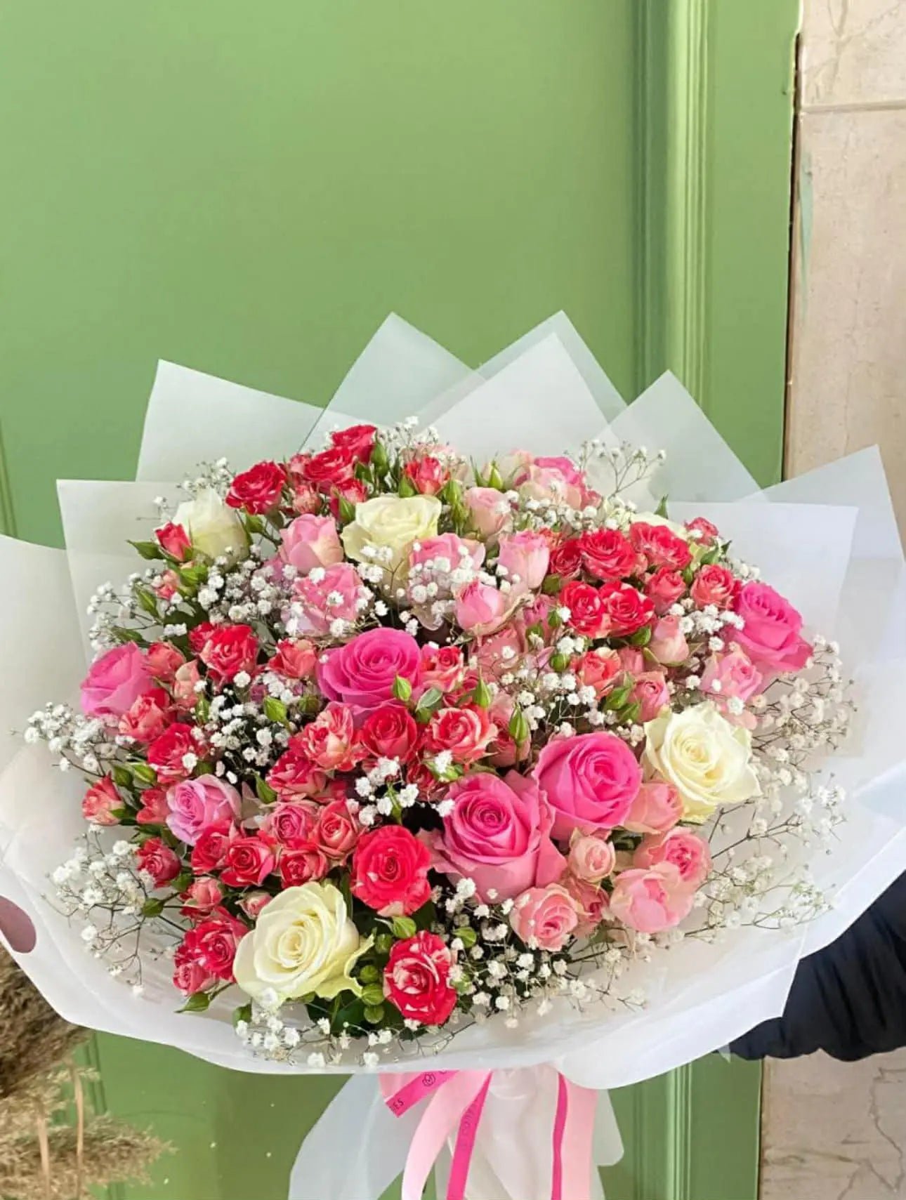Rose Reverie 🌹 Oversized Garden Rose Bouquet