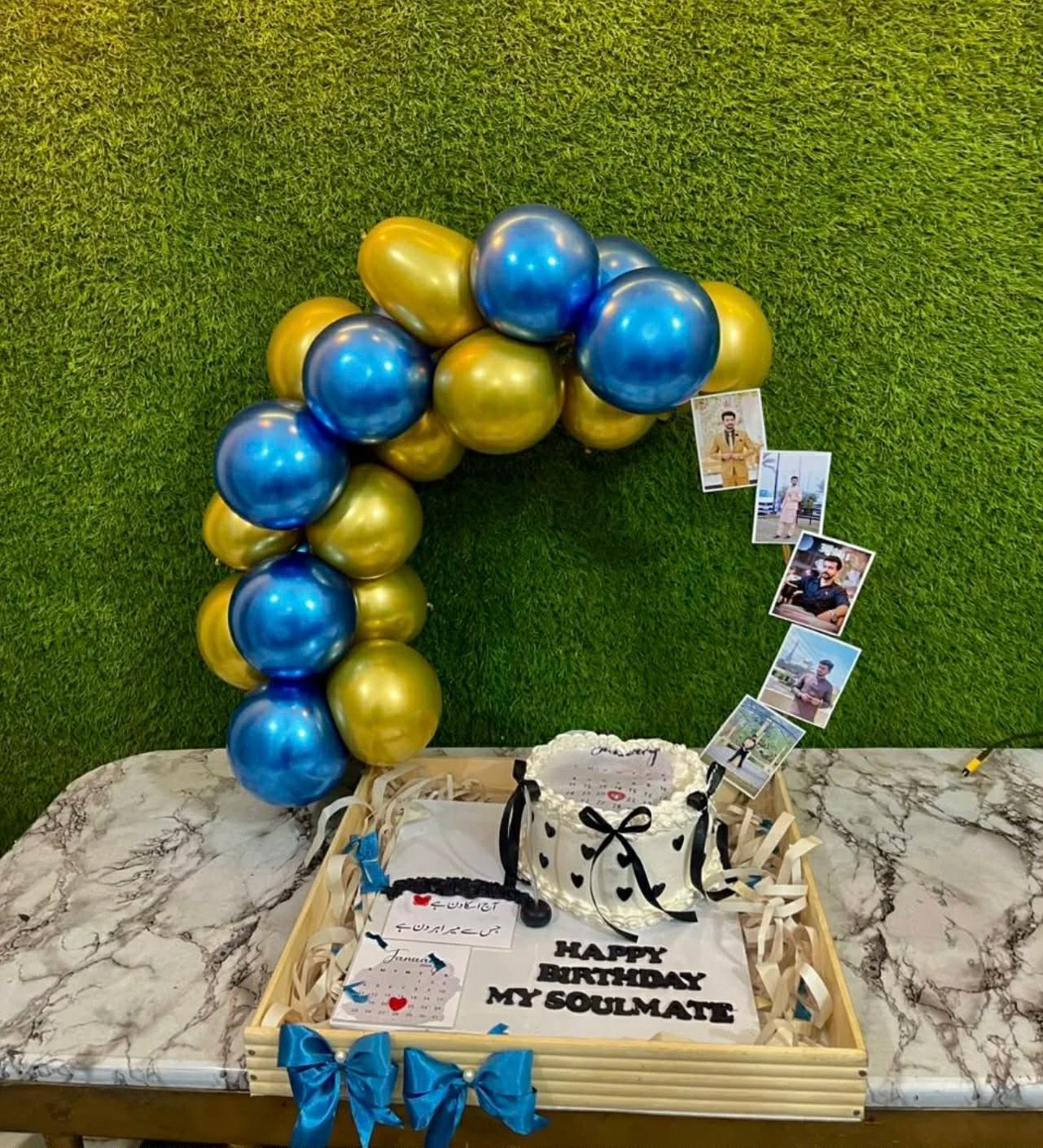 Memory Maker ๐ Personalized Cake Tray Gift Basket