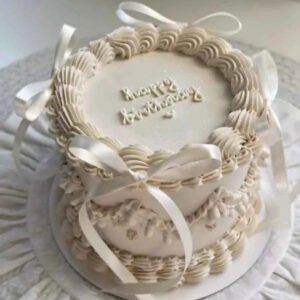 Golden Wish – Premium Happy Birthday 3 lbs Celebration Cake